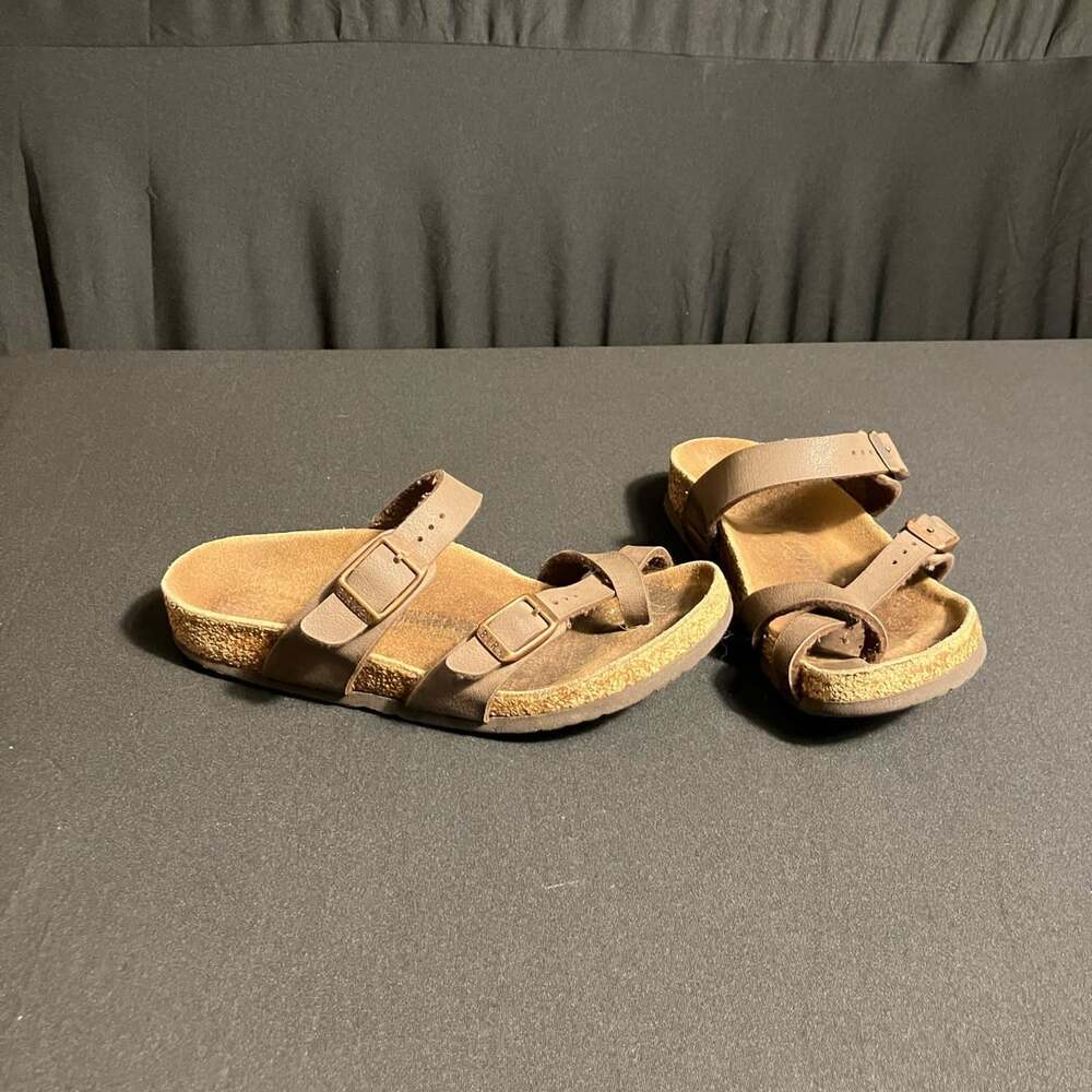 Birkenstock Kids Mayari Size 32 Brown Sandals